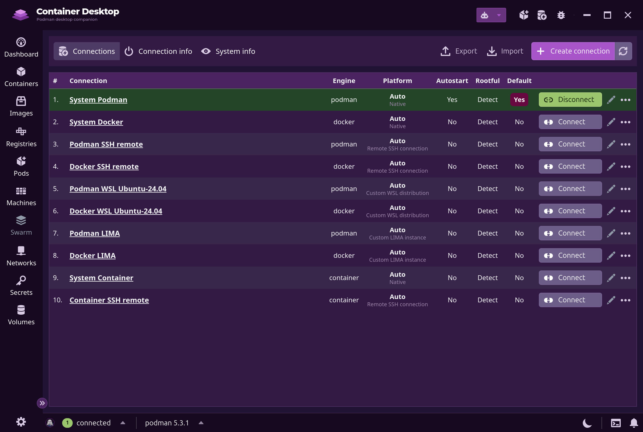 Connection Manager